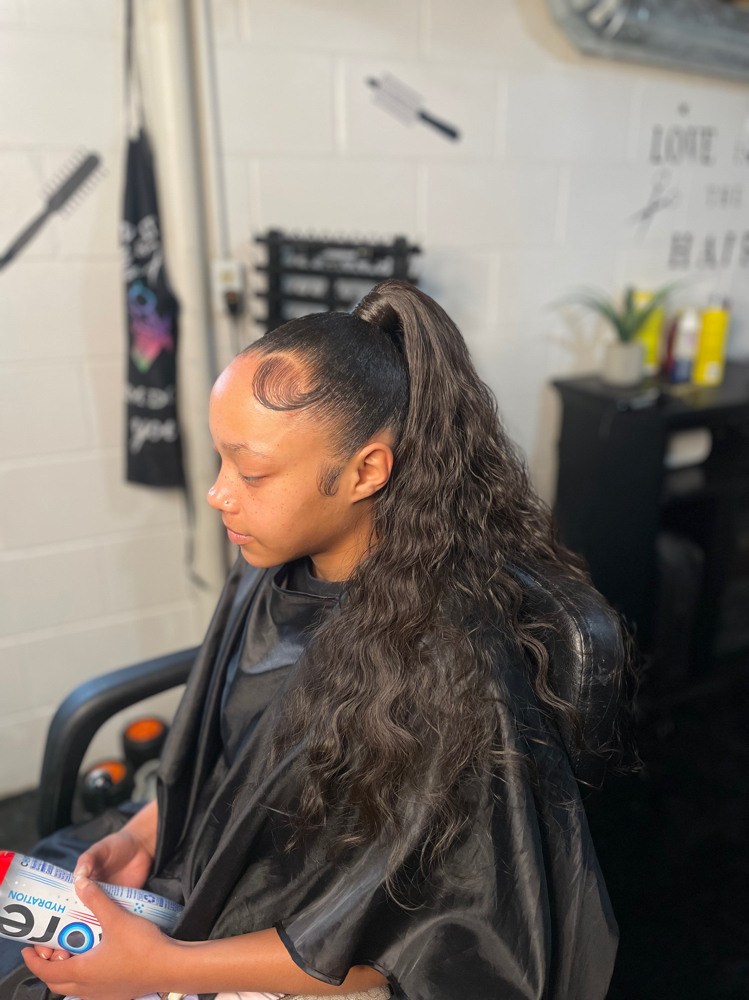 Sleek Simple Ponytail