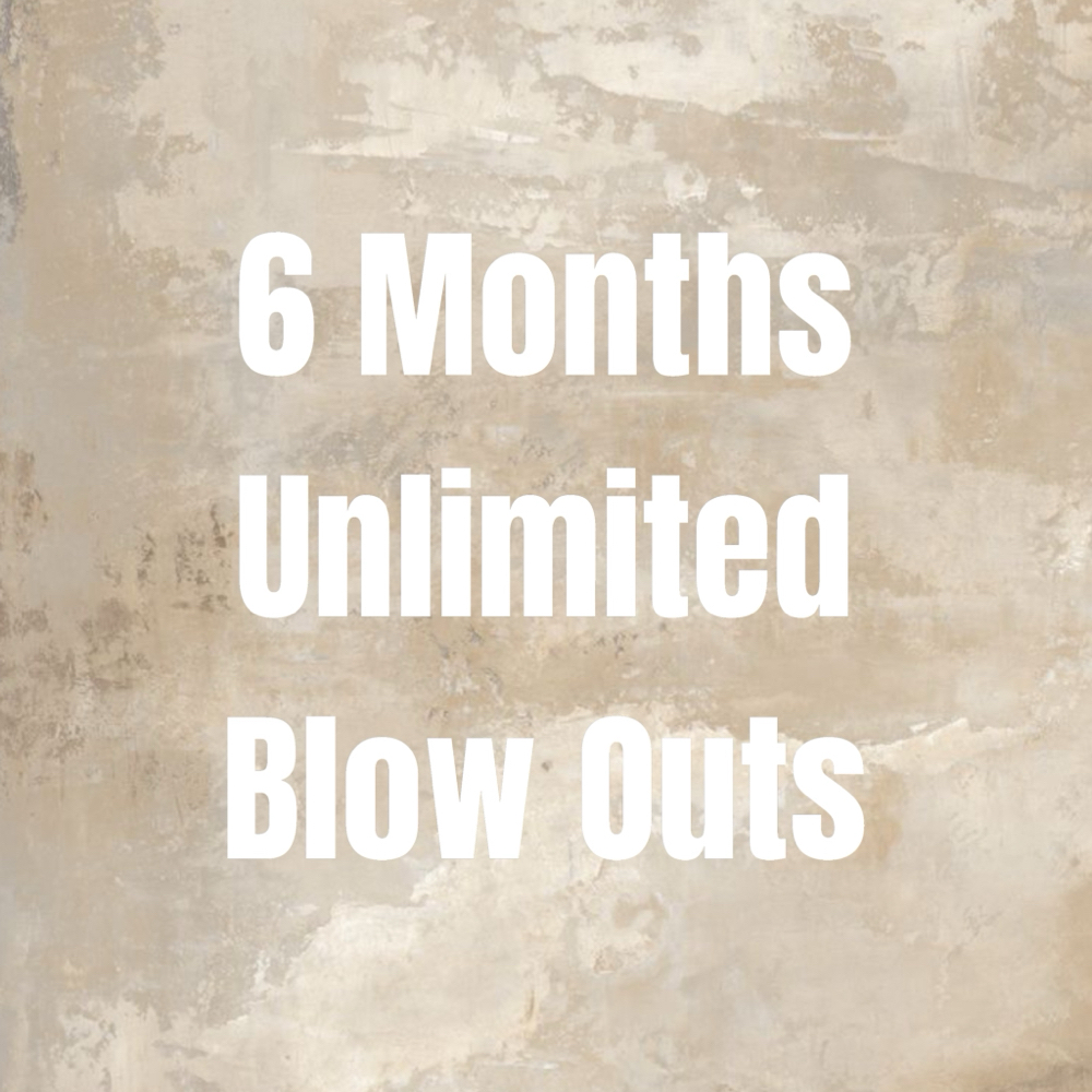 6 Month Unlimited Blow Dry Package