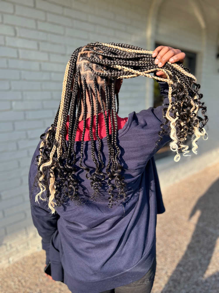Kid Knotless Braids