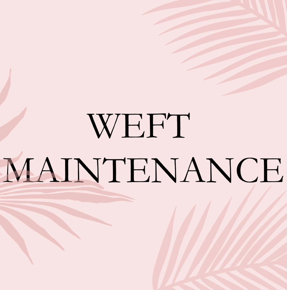 Weft Maintenance & I-Tip/ K-Tips