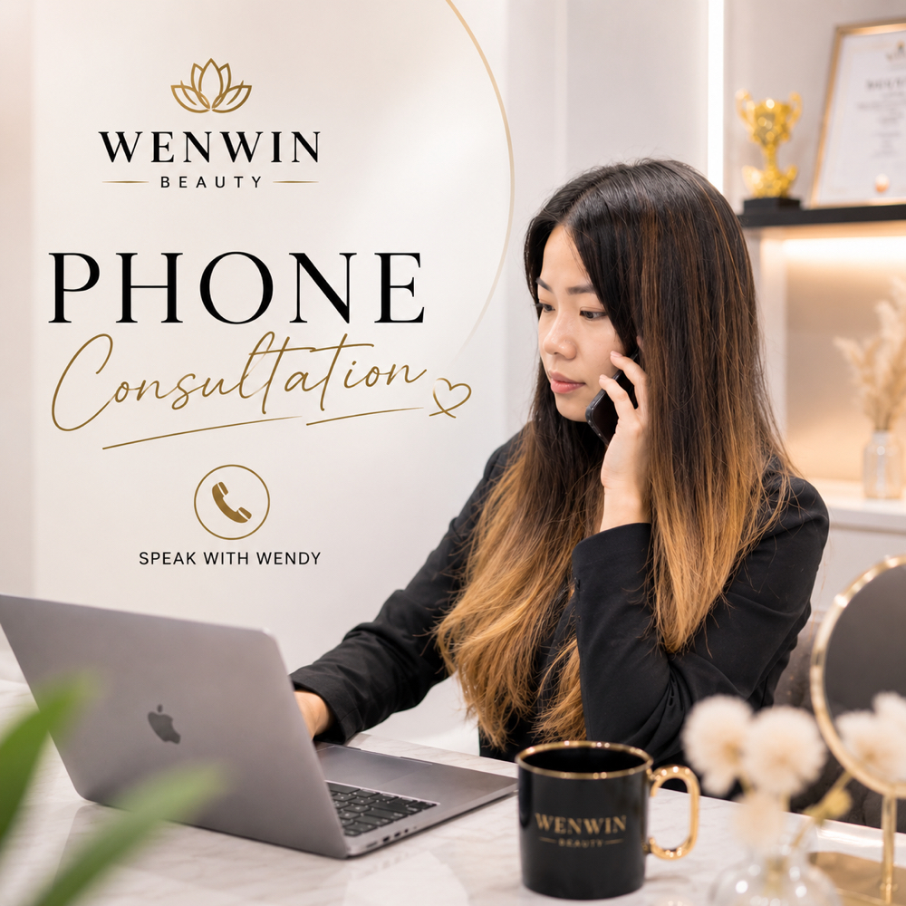 Phone Consultation at Wenwin Beauty in North Richland Hills, TX