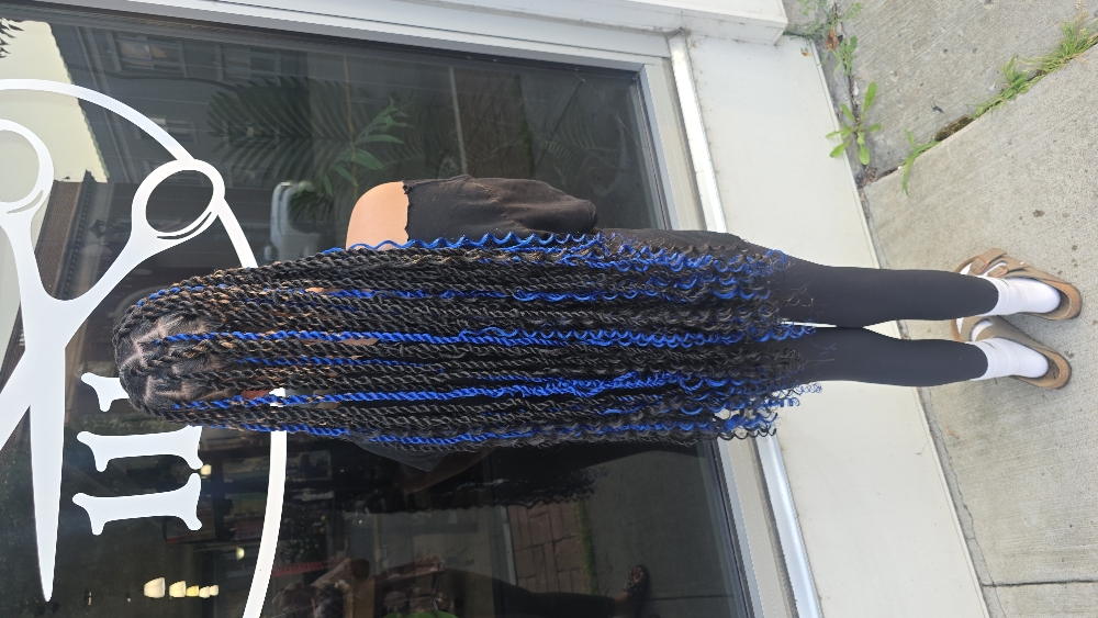 Medium Boho Passion Twists at Em's Styles in Elmira, NY
