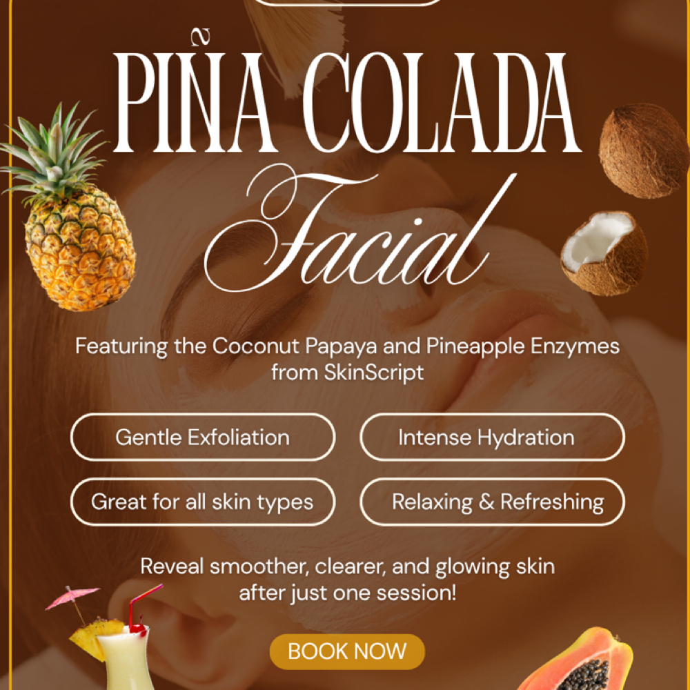 Piña Colada Facial (60 Mins) at face.by.kelsi in West Chester, OH