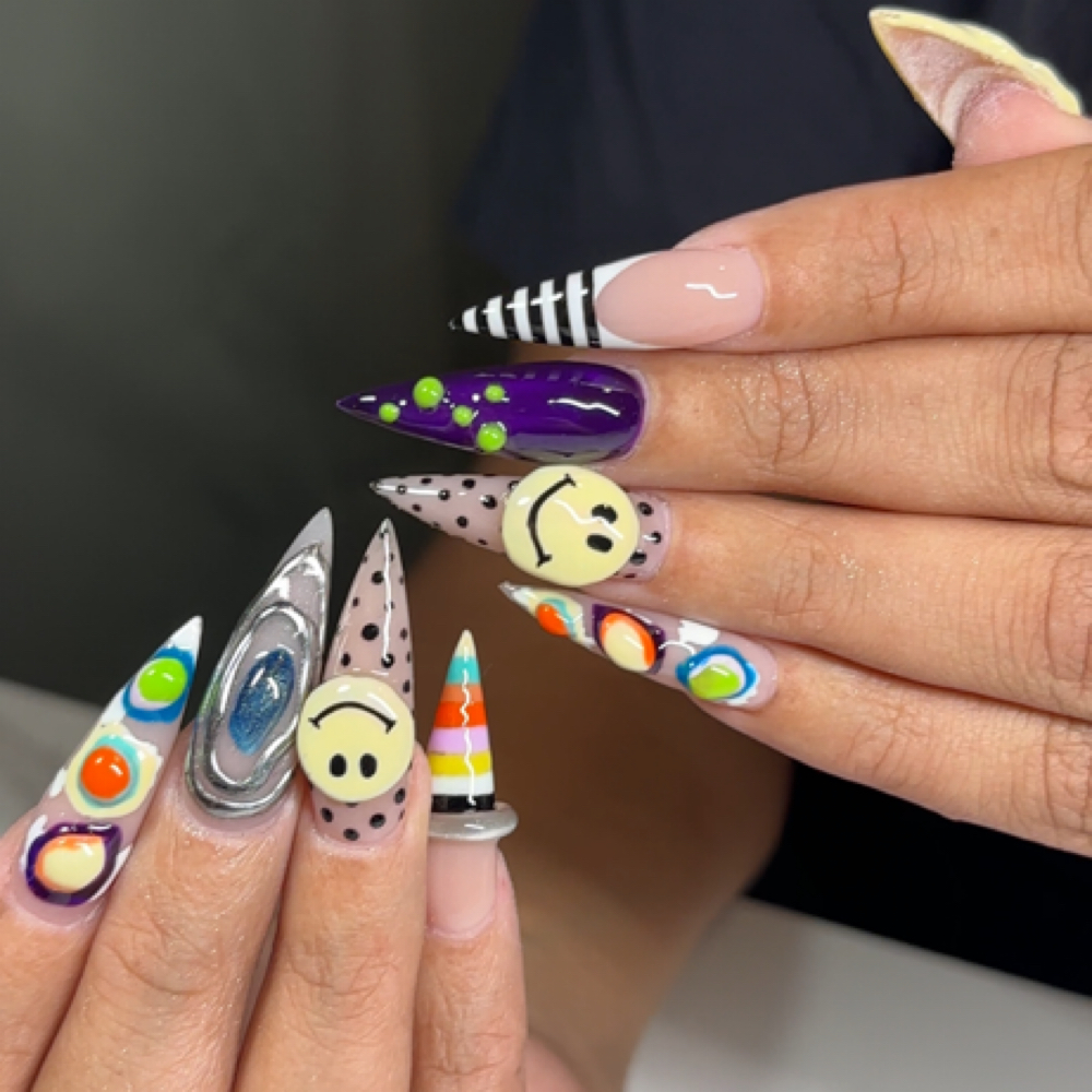 Extra Design Sets at Cyn nails in Katy, TX