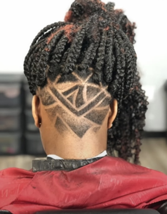 Undercut w/Freestyle Design
