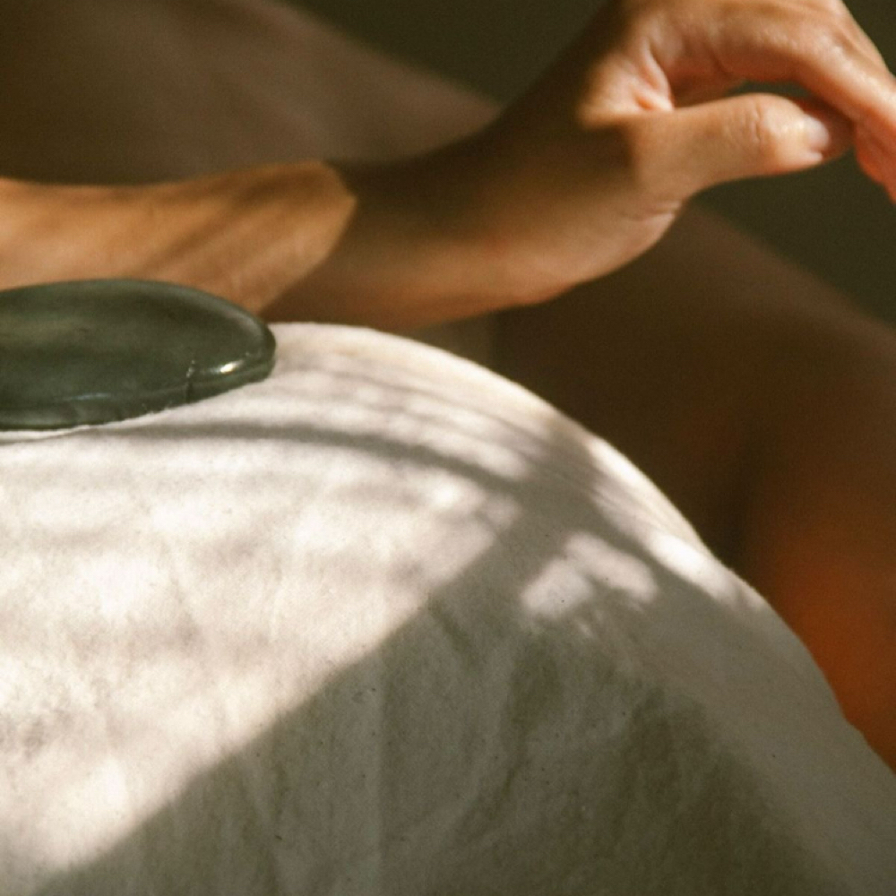Hot Stone Accent at Relax Naturally in Des Moines, IA