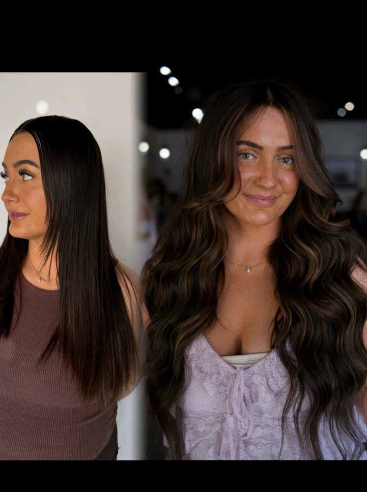 Beaded Weft Extensions