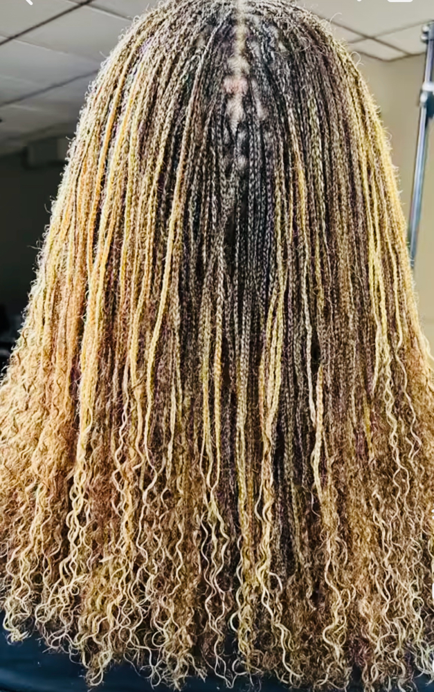 Micro Braid Locs with Extensions