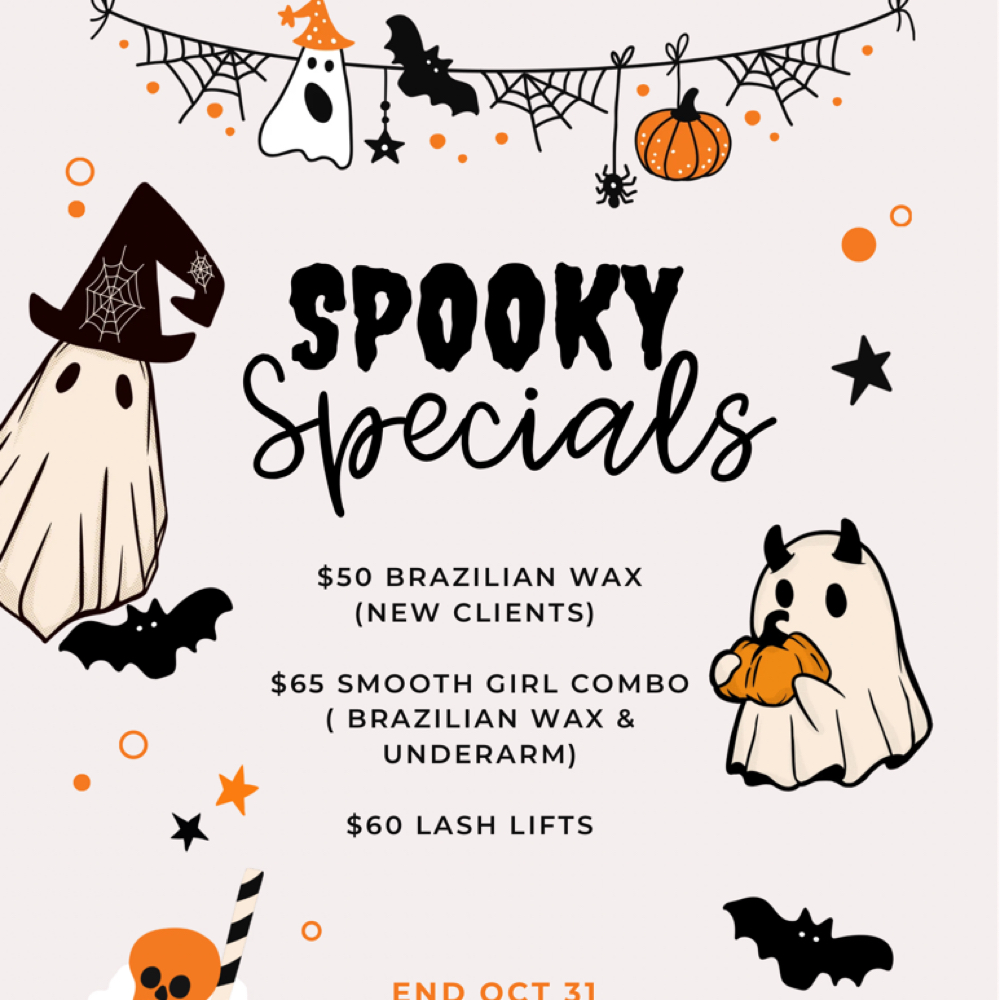 Spooky Specials at Esthetics By Jessenia in Wilmington, DE