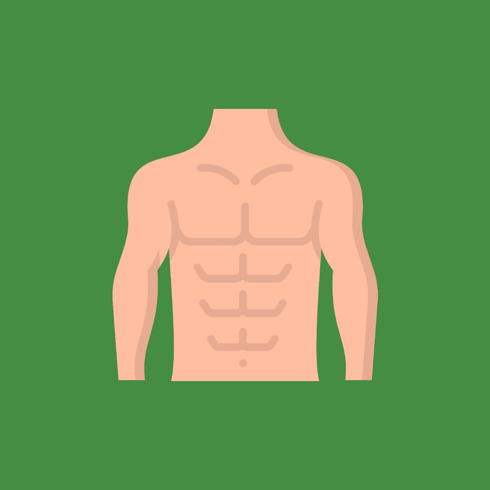 Mens Full Chest & Stomach Wax