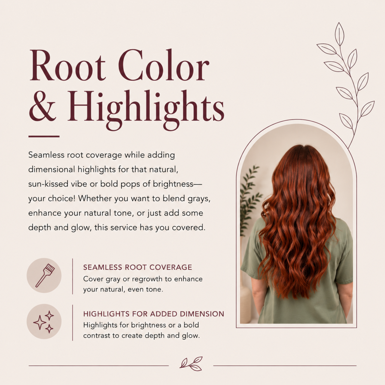Root Color with Highlights at Hair by Jenifer M in San Marcos, TX