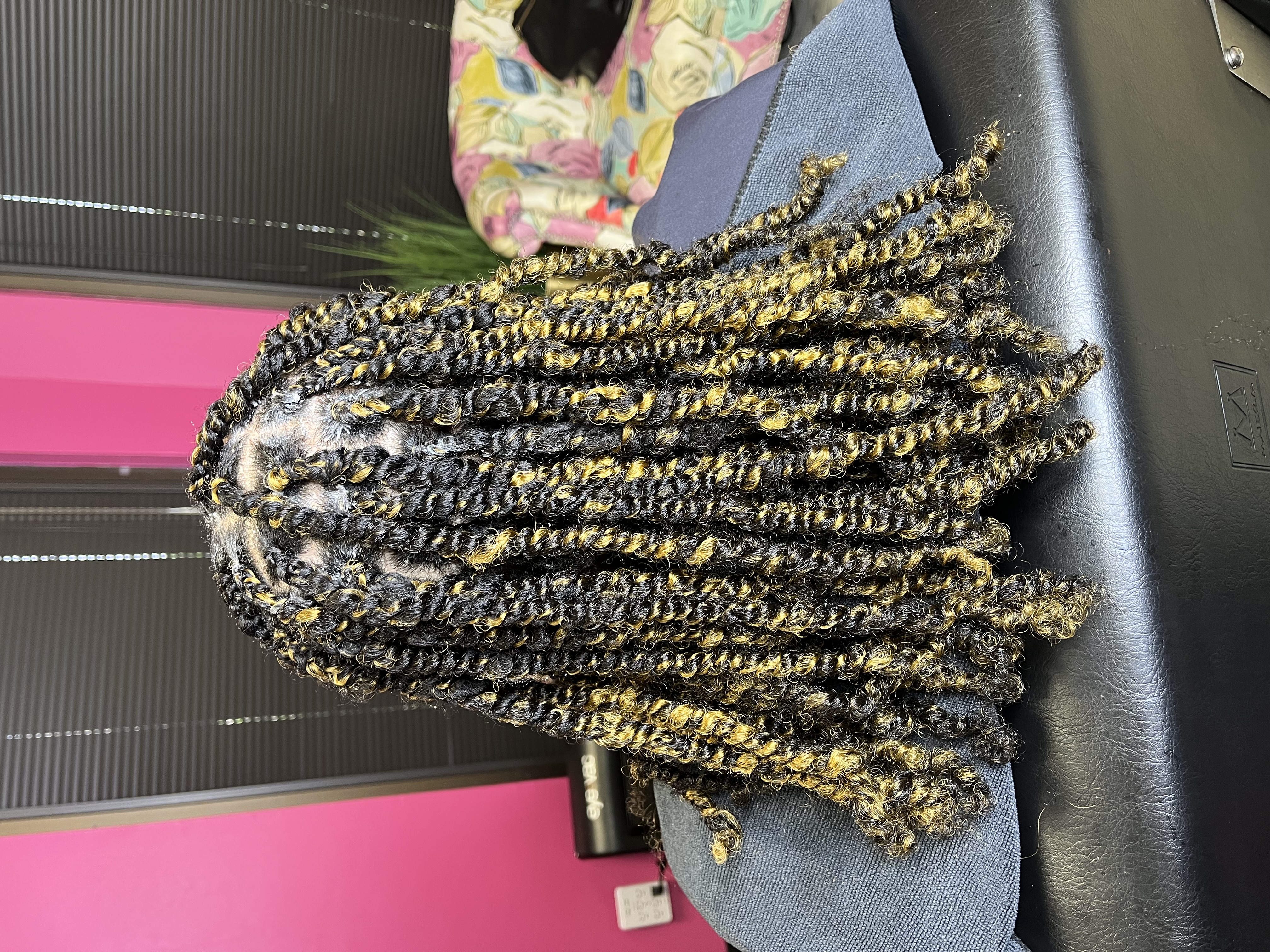 Spring Twist With Shake N Go Hair