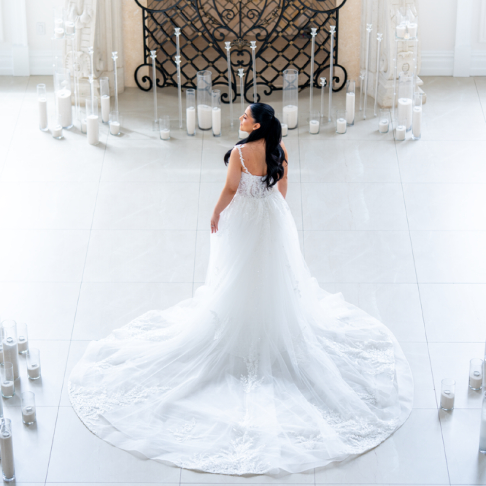 Bridal hair at Ana Melgar in Florham Park, NJ