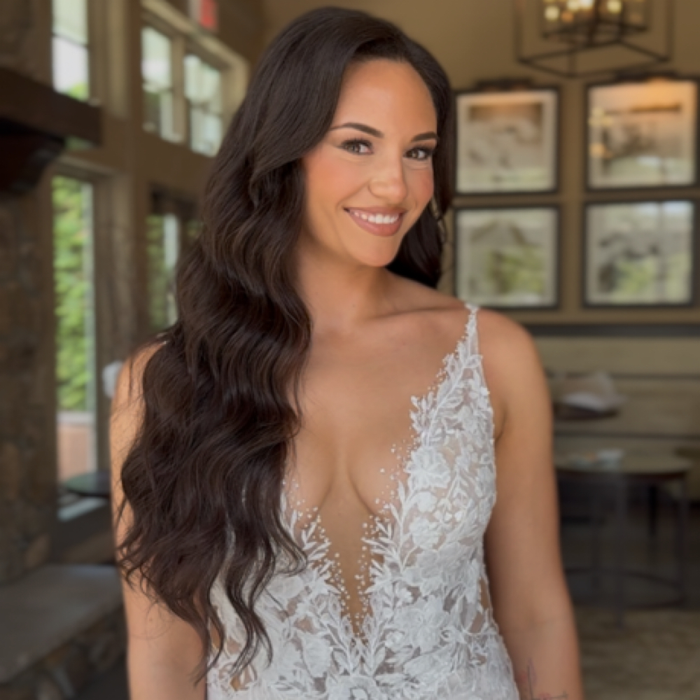 Bridal hair at Ana Melgar in Florham Park, NJ
