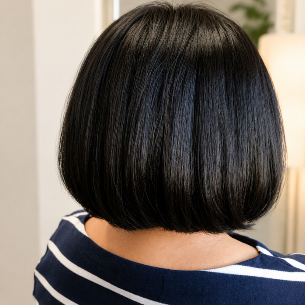 All-Over Color + Haircut-Short Hair at Lisa V Hair & Makeup Studio in Fresno, CA