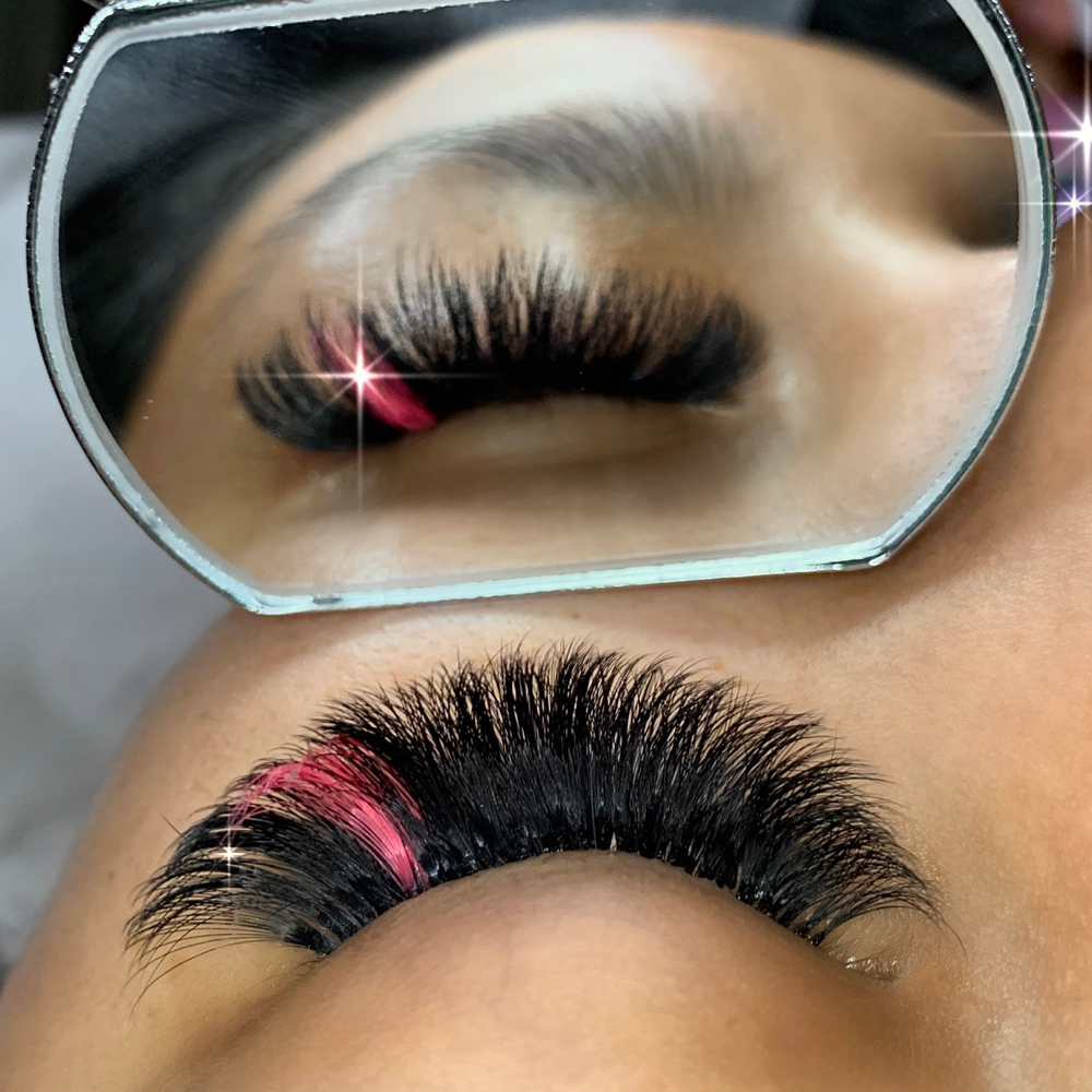 COLORED LASHES 🌈 (pestañas color)