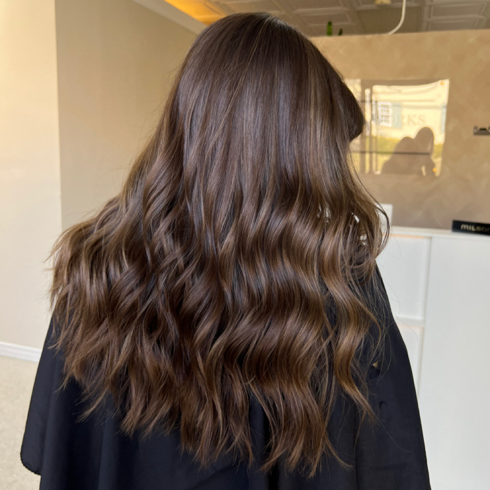 Styling at Color Works Salon & Spa in Ozark, MO