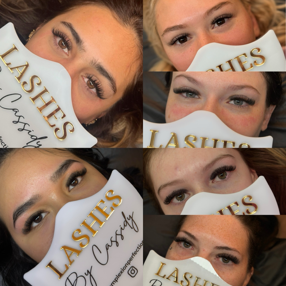 Full Set Lash Extensions at Complexion Perfection in Templeton, MA