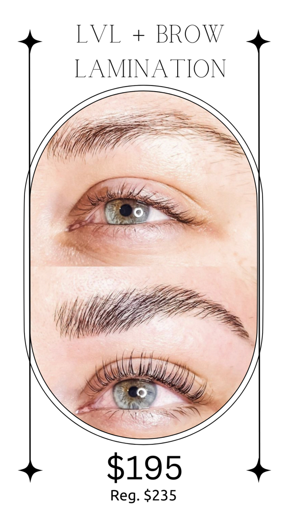 Lash Lift + Brow Lam Bundle