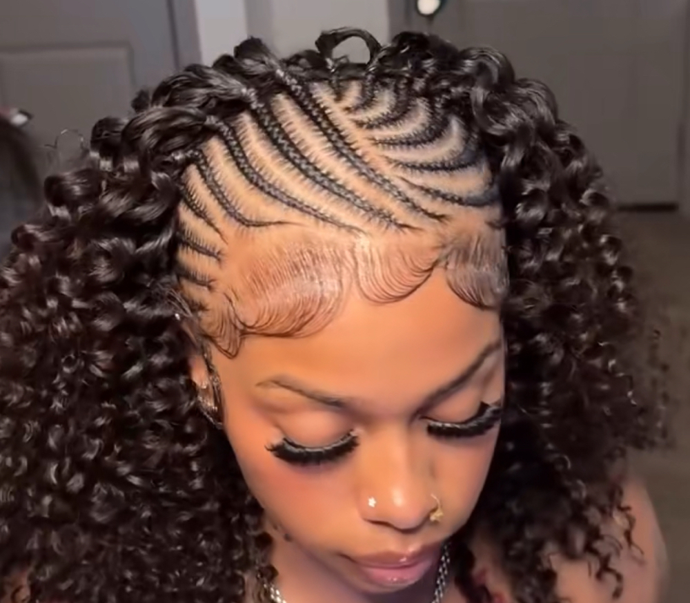 HALF BRAIDS