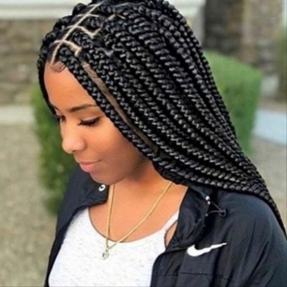 SQUARE BOX BRAIDS at Favourite Hair Braiding in Cantonsville, MD