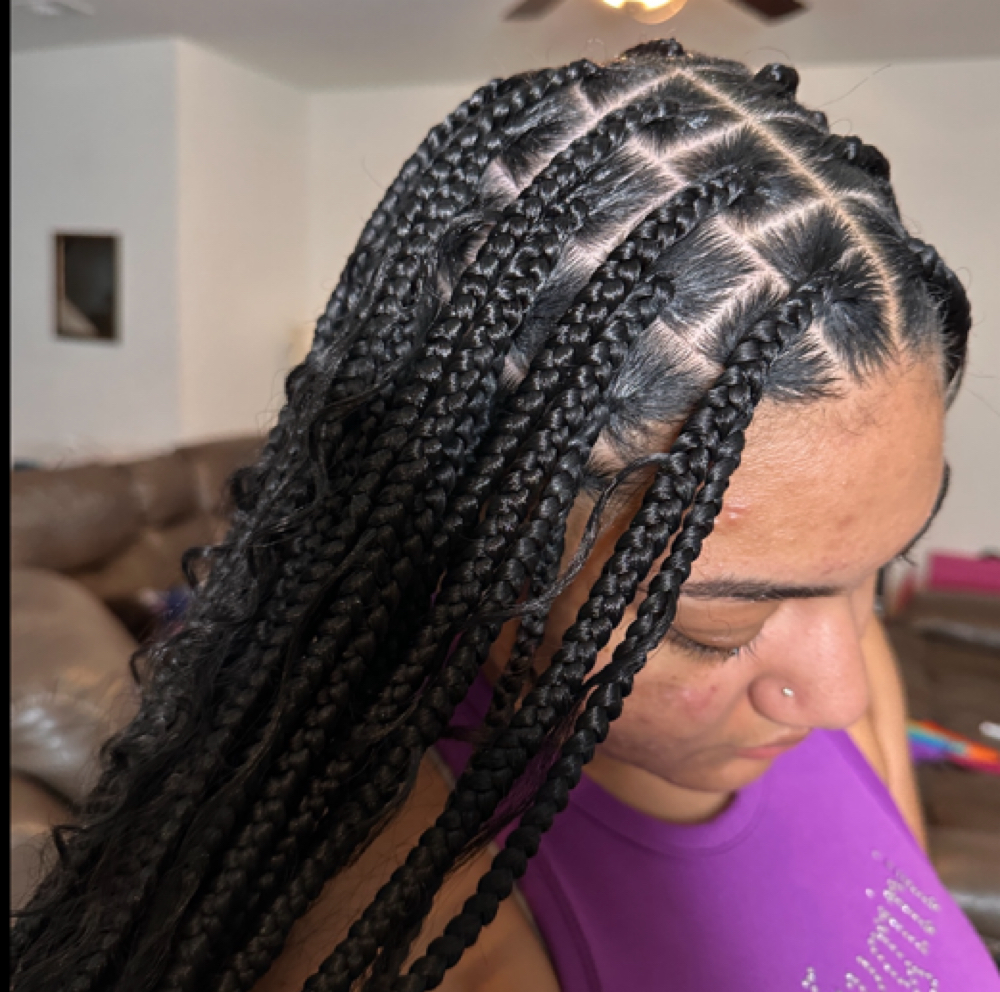 Medium Synthetic Boho Knotless at JD Styles Collection in Fredericksburg, VA