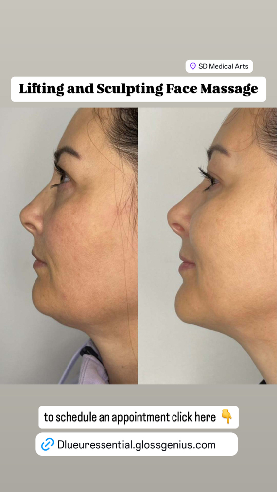 Sculpting Face Lift Massage