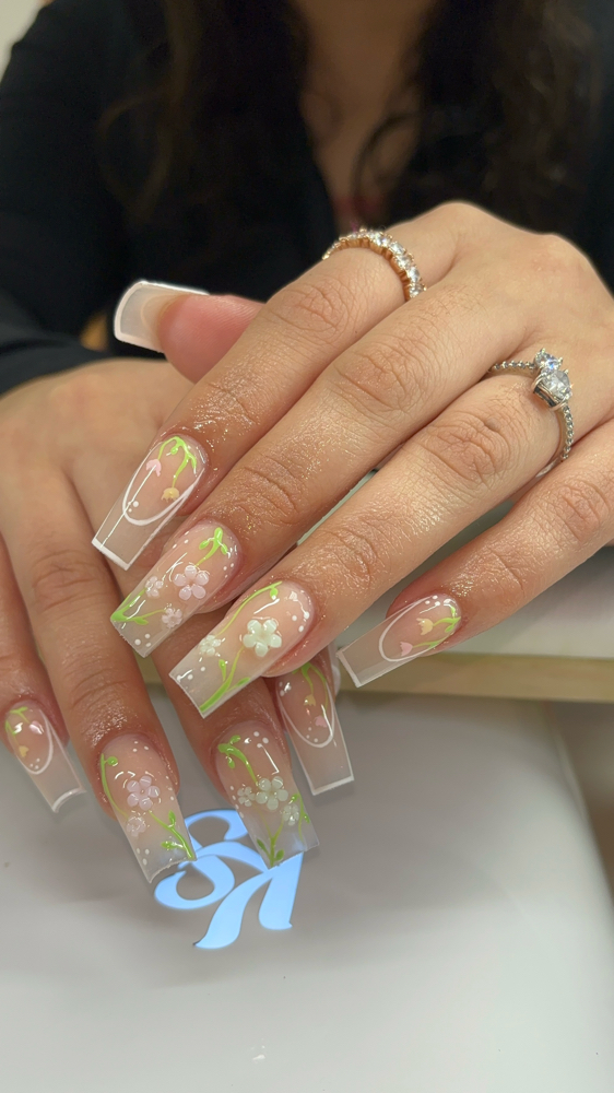 Medium Length Acrylic Set