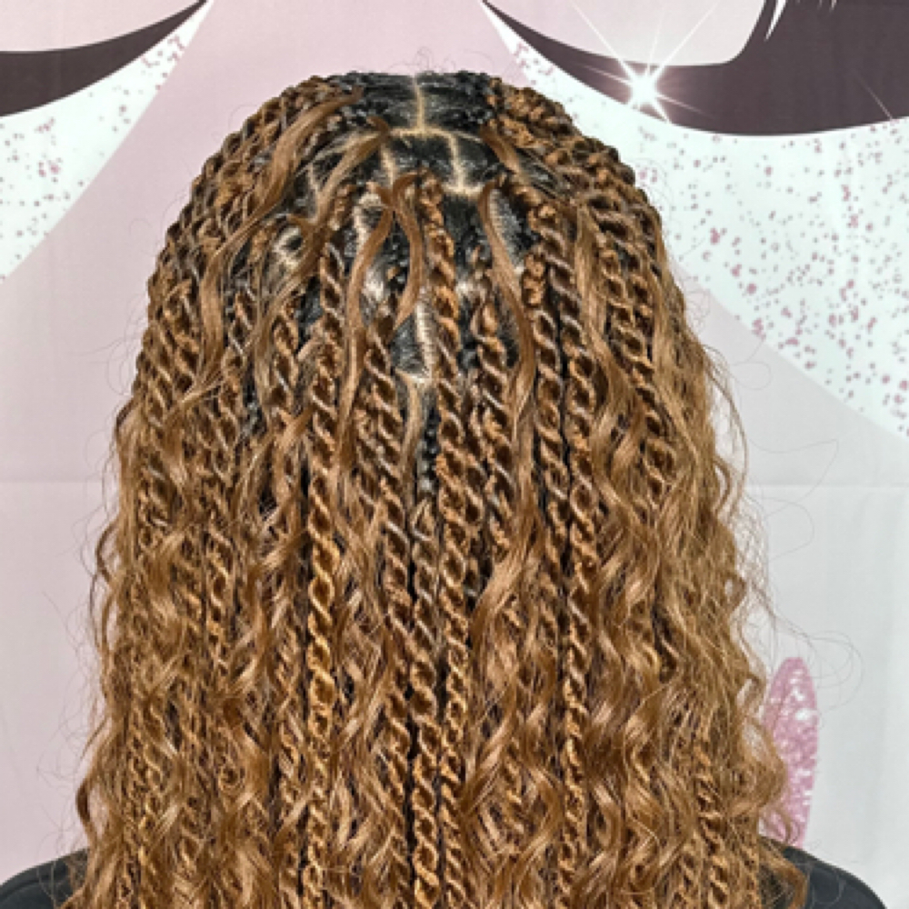SMEDIUM ISLAND TWIST at Quin's Hair Braiding in Upper Marlboro, MD