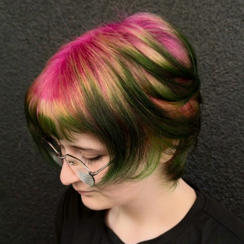 Vivid Transformation at Hair Enchanter in Portland, OR