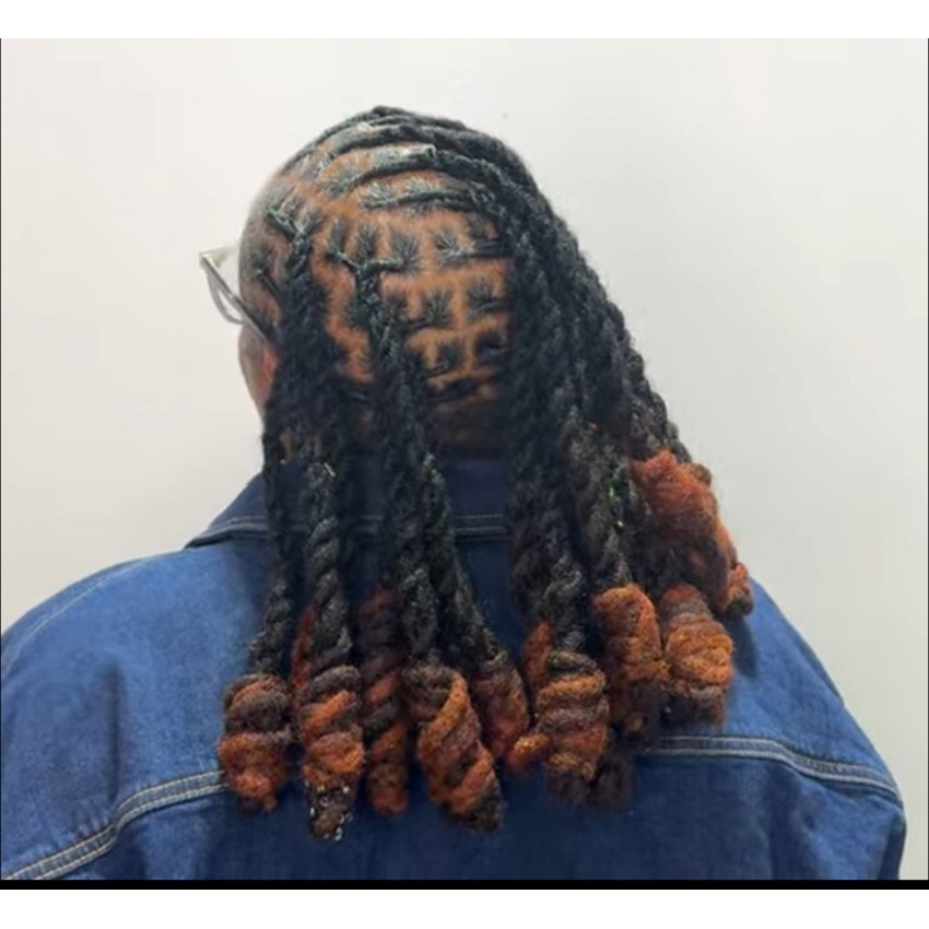 Loc Retwist w/ Loc Knot Bob