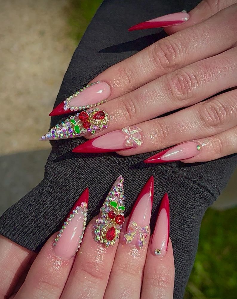 Long Bling Nails 💎
