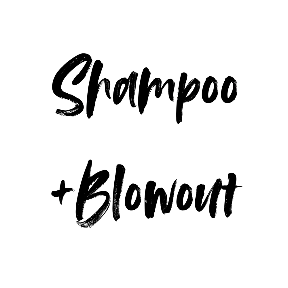 Shampoo+Blowout at ROYGBV Creative Hair Design in Woodhaven, MI