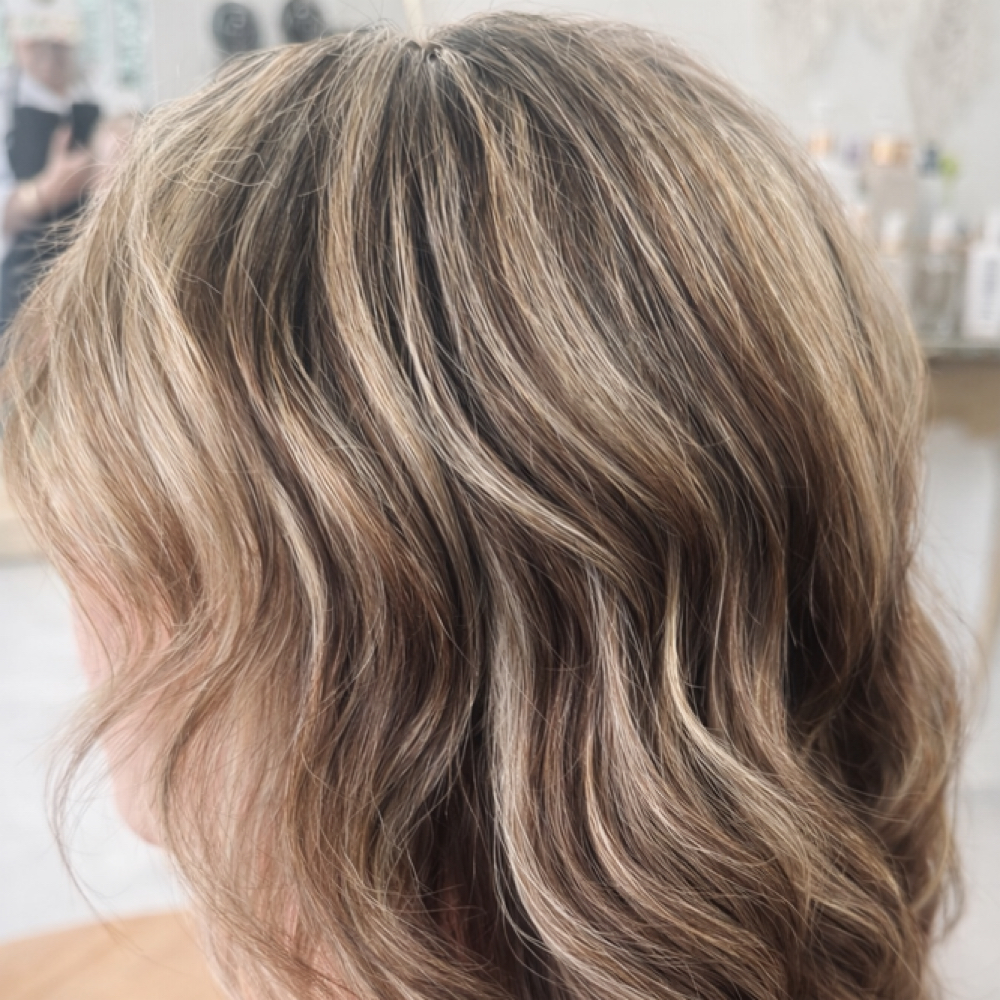Classic highlights at Studio M Beauty Co. in Salem, OR