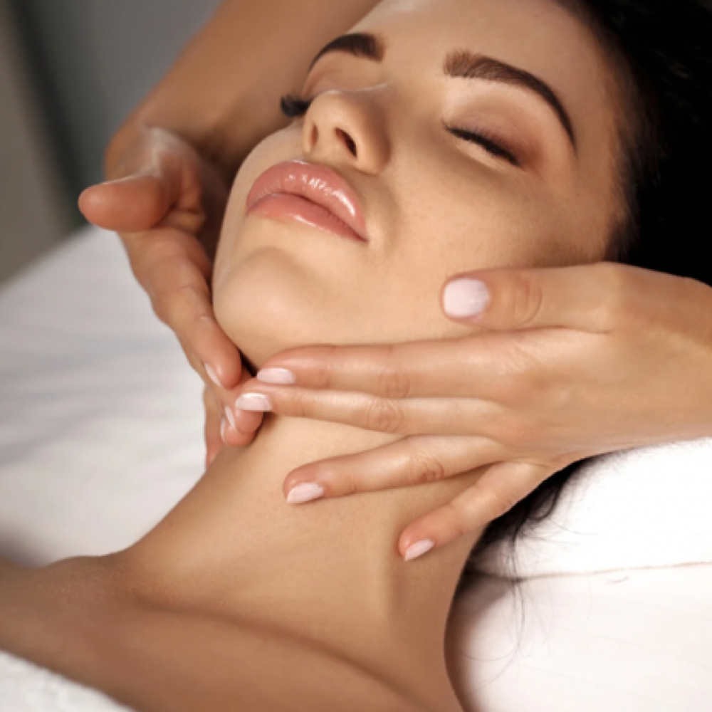 Neck and décolleté treatments at GLOW HAUS STUDIO in San Antonio, TX