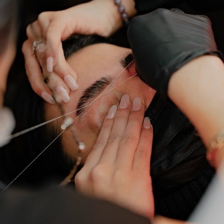 Eyebrow Threading