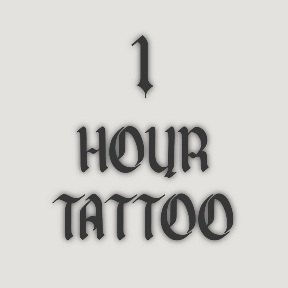 1 Hour Tattoo at Petra Pokes in Seguin, TX