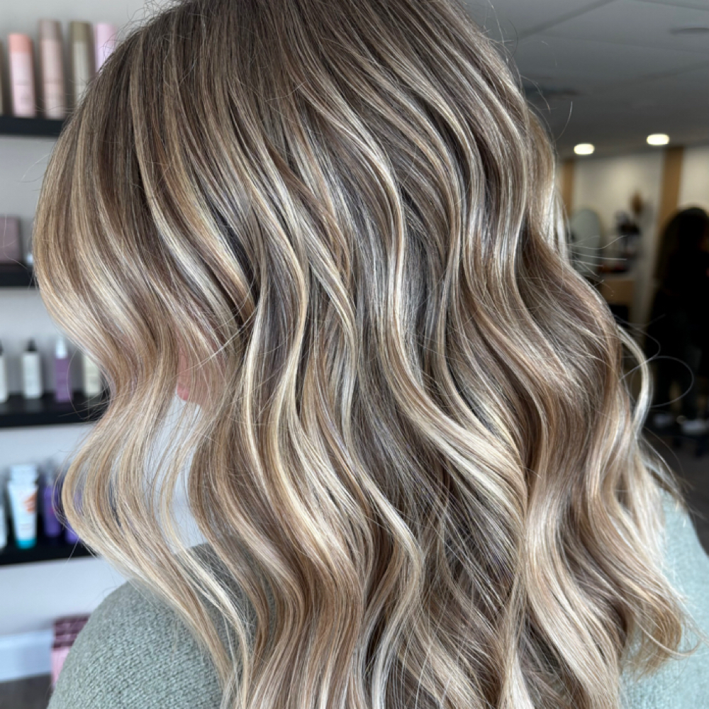 Partial Highlight And Lowlight at Dakota Beach Gölden Salon & Co. in Plymouth, MI