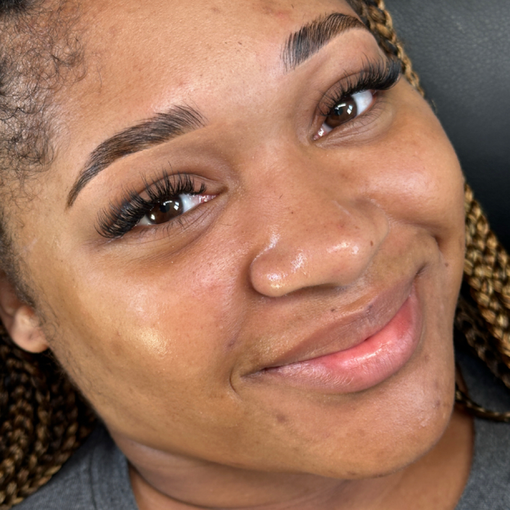 Facial Balancing Custom Set at TLG LASH & BROW STUDIO in Nashville, TN