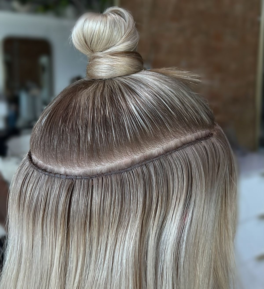 Kacey Welch 1 Row Move Up at Paige Piccone Hair Design in Rocklin, CA