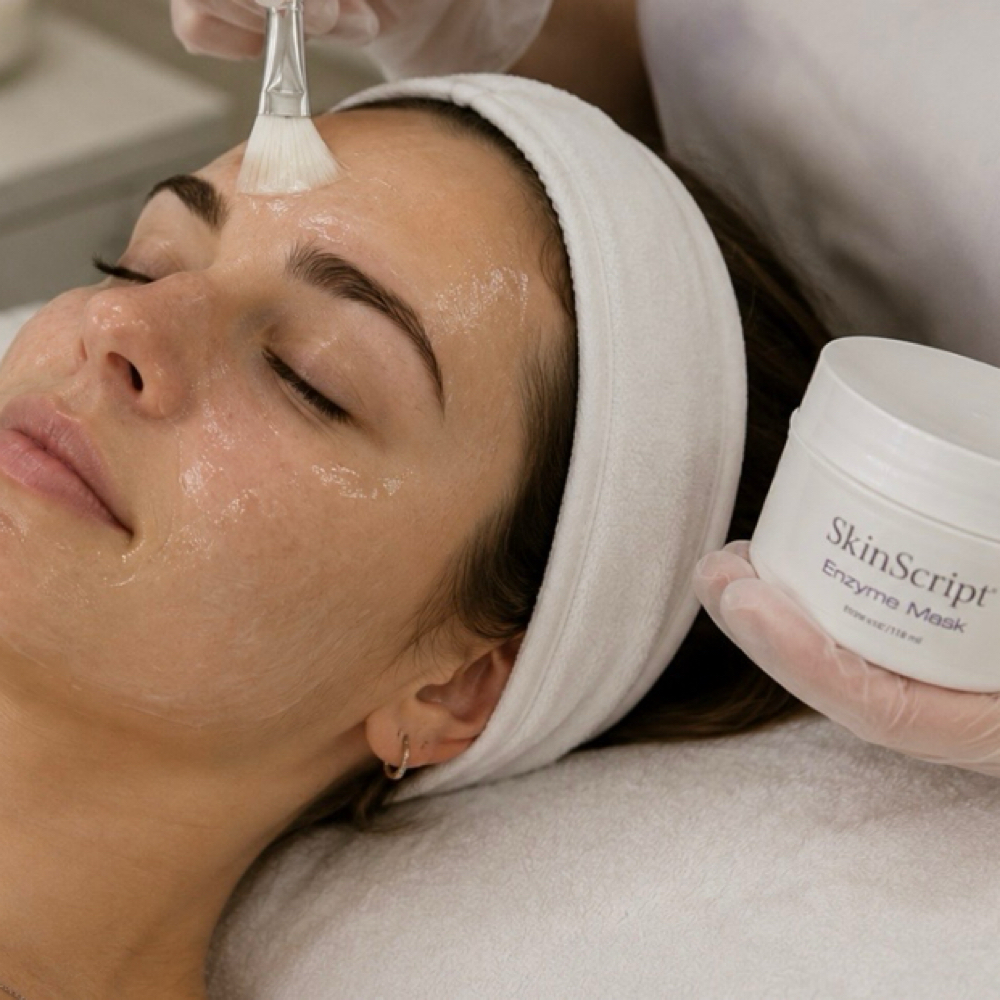 The Enzyme Glow Facial at Haleyskinbar in Weymouth, MA