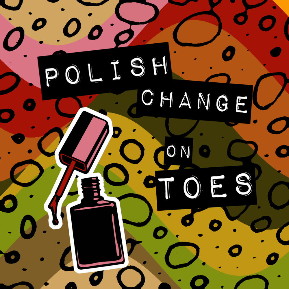 Polish Change On Feet (no Pedi)