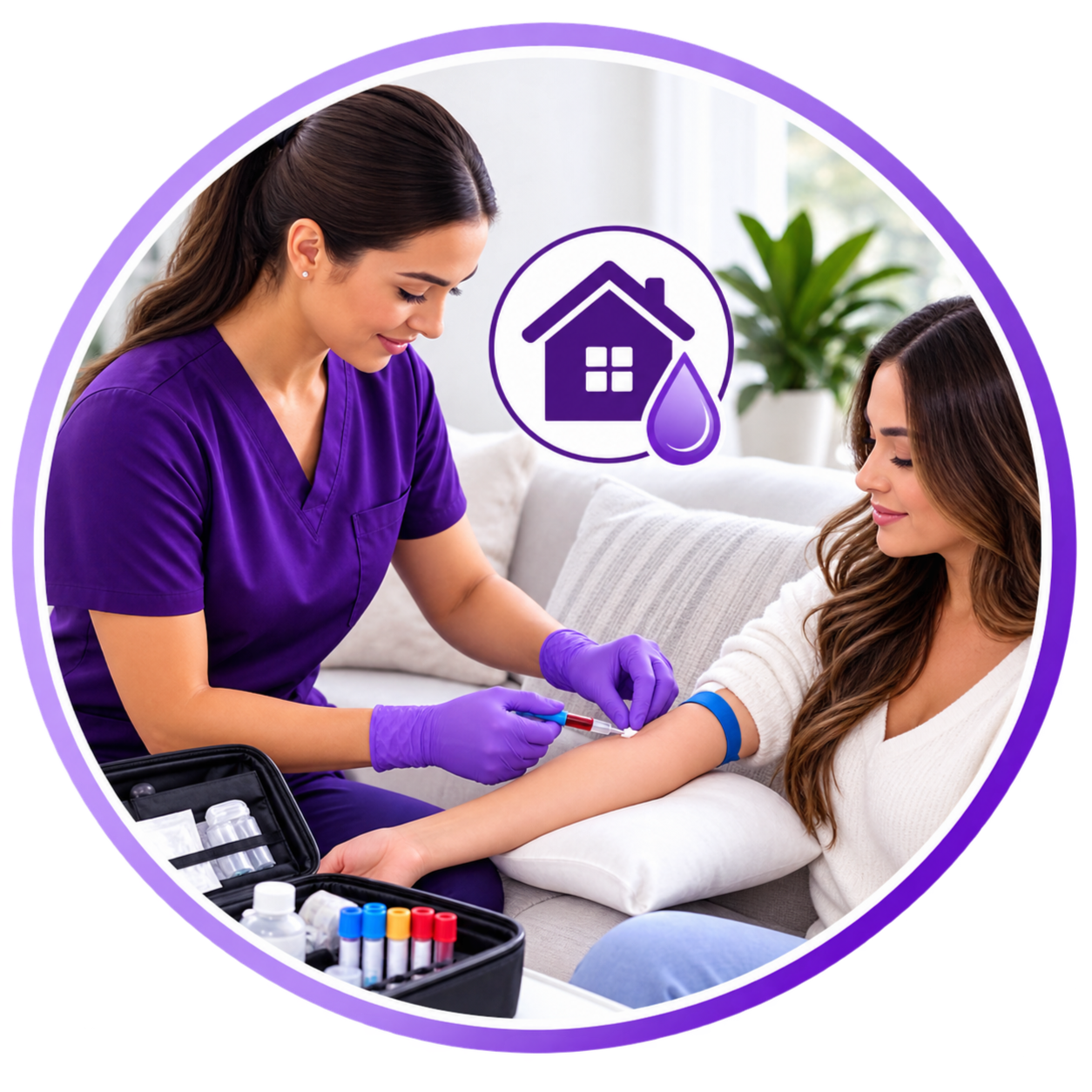 Concierge Mobile Lab Testing at Inspired Wellness in Hallandale Beach, FL