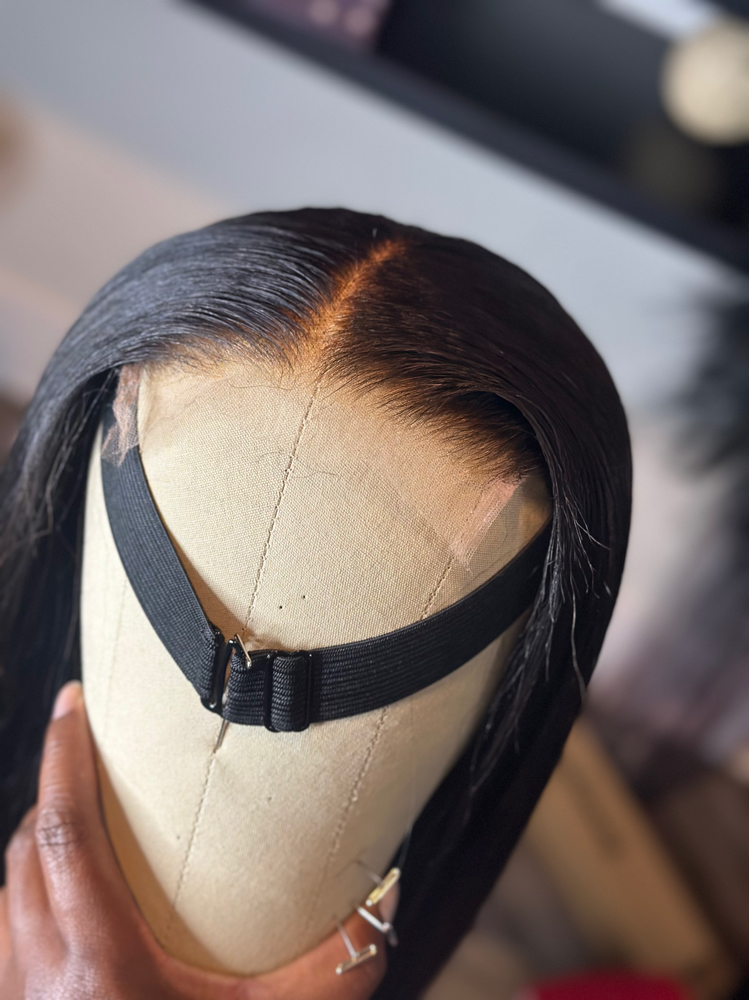 Glueless Wig Construction
