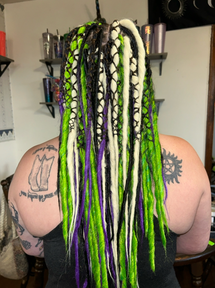 1/2 Head Dread Extensions