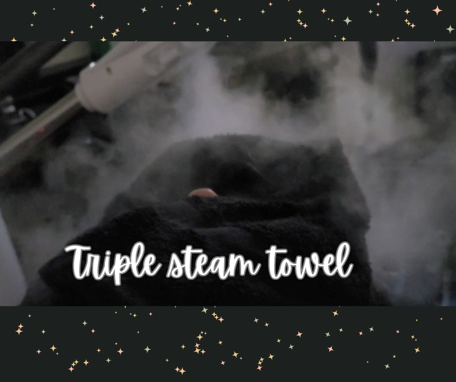 Triple Steamed towel