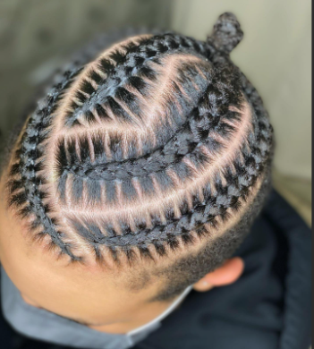 CornRows at Braid'd by Jenn in Durham, NC