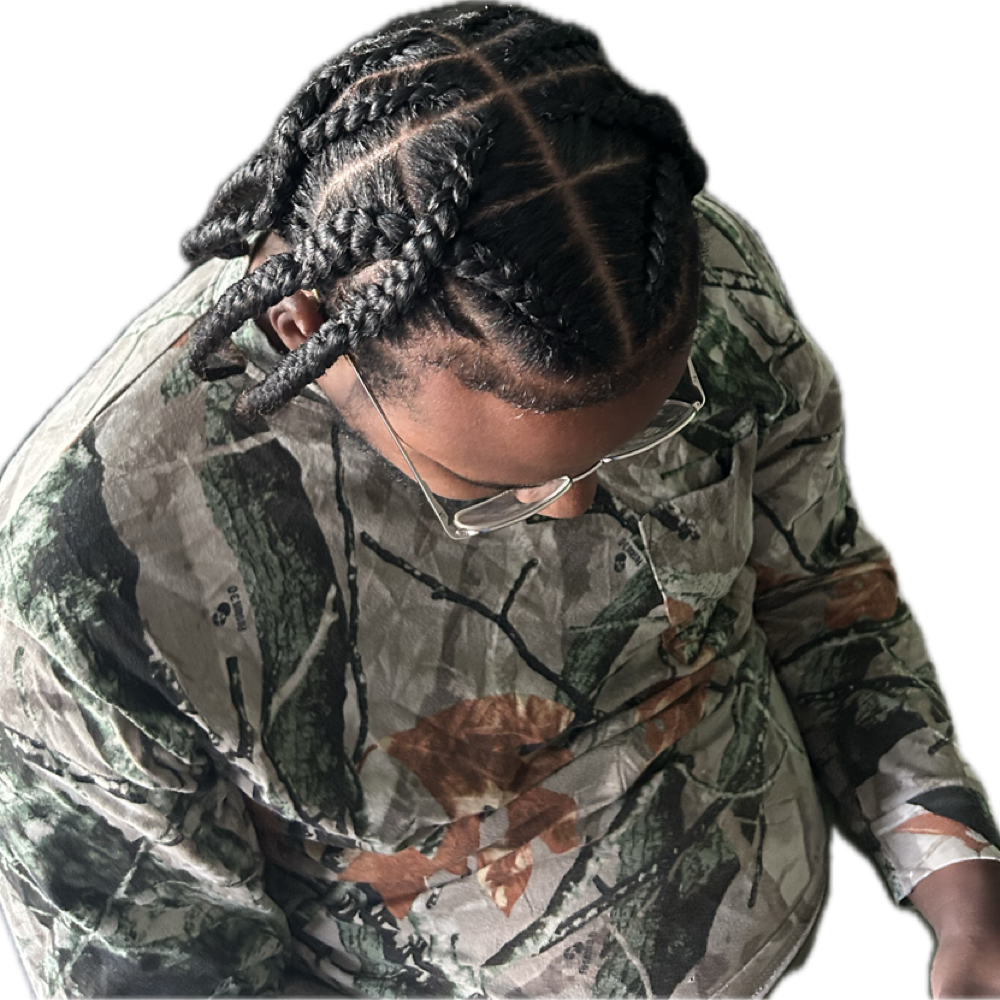 Cornrows at Quality is kee BraidsNThings in Fort Myers, FL