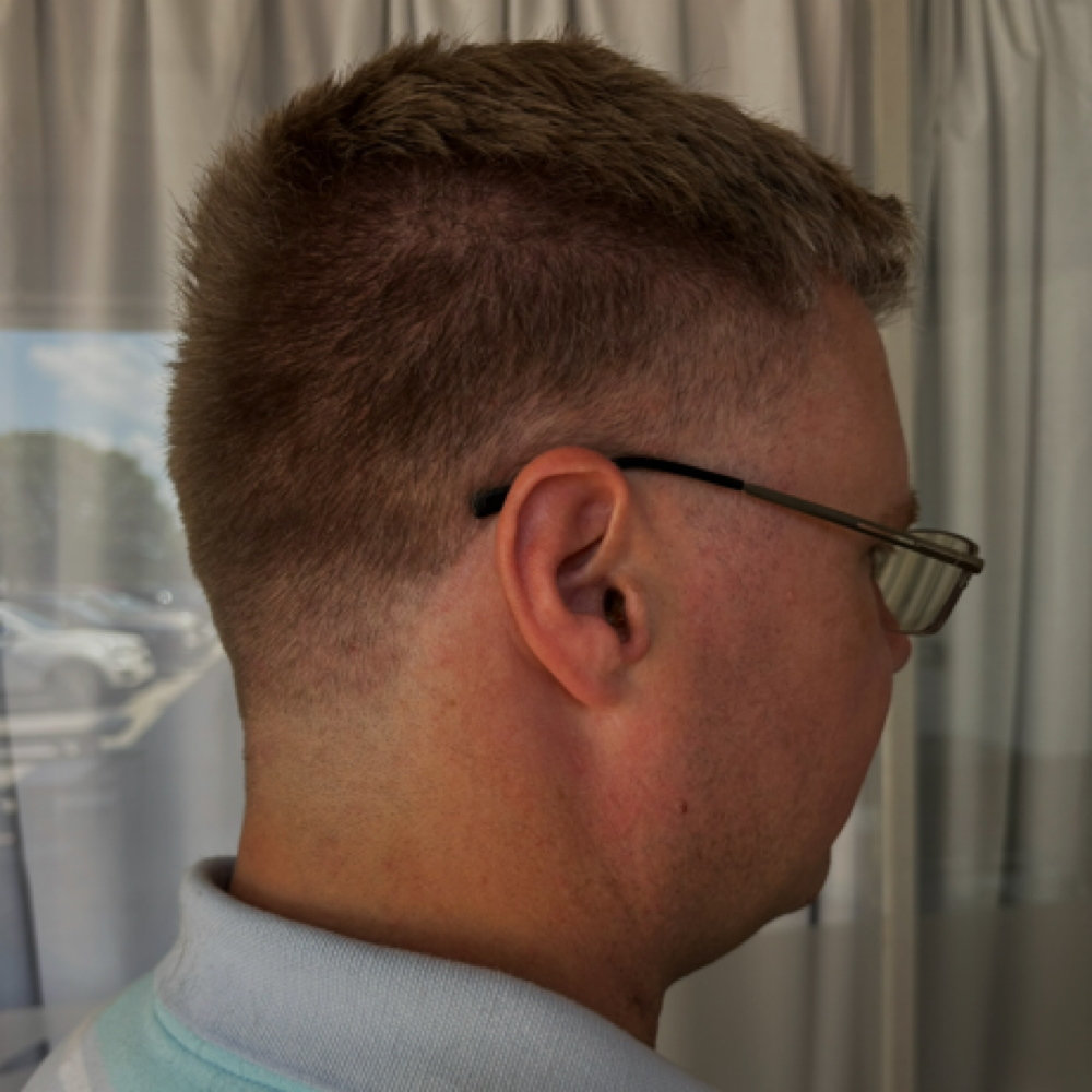 Mens Cut at goldies hair studio in Simpsonville, SC