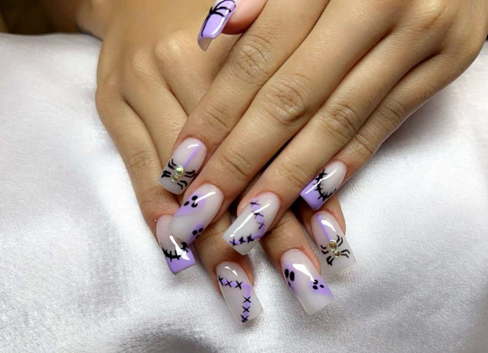 Ten Finger Nail Design